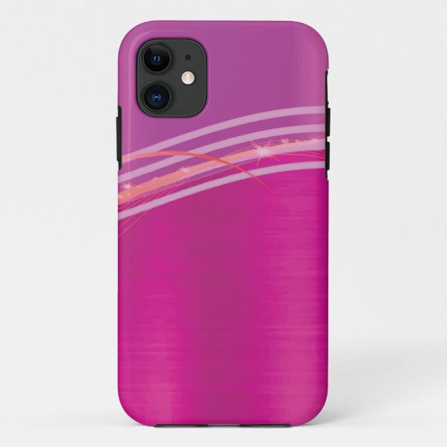 Crystal Pink Case-Mate iPhone Hülle (Rückseite)