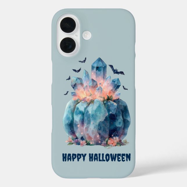 Crystal Pumpkin Halloween Case-Mate iPhone Hülle (Rückseite)
