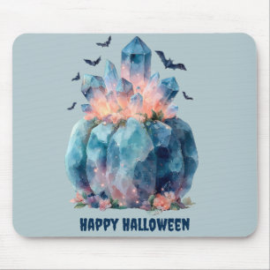 Crystal Pumpkin Halloween Mousepad