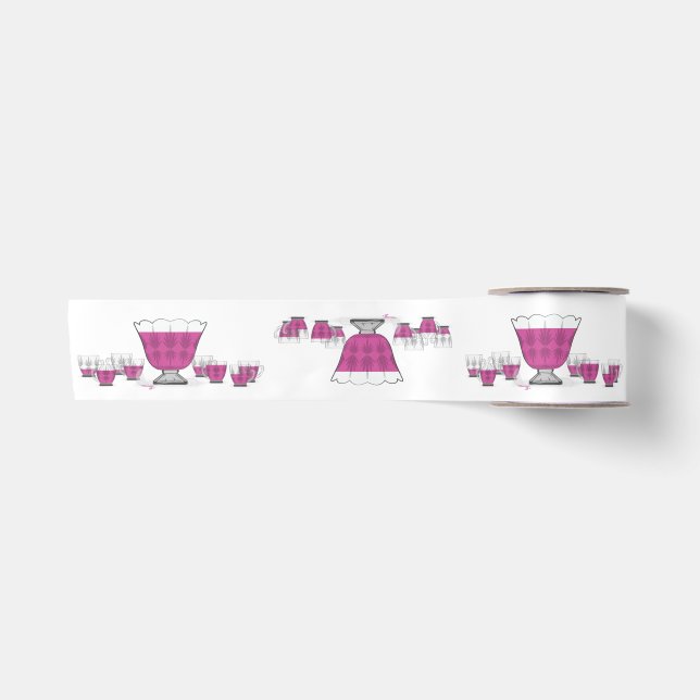 Crystal Punch Bowl Satinband (Vorderseite)