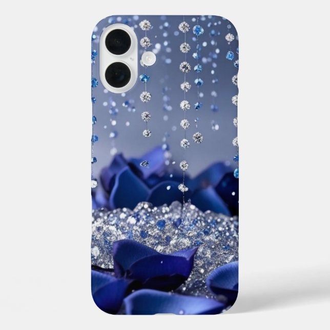 Crystal Rain Case-Mate iPhone Hülle (Rückseite)