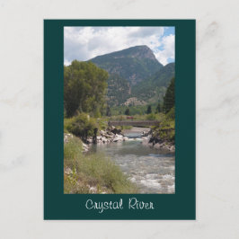 Crystal River Post Card Postkarte