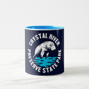 Crystal River Preserve Staat Park Zweifarbige Tasse