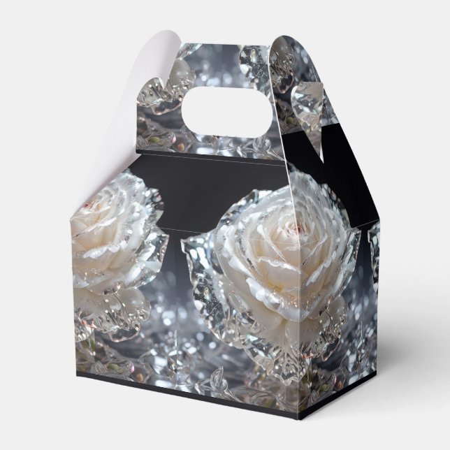 Crystal-Rose Geschenkschachtel (Vorderseite)