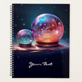 Crystal Snowballs Christmas Holiday Planner Planer