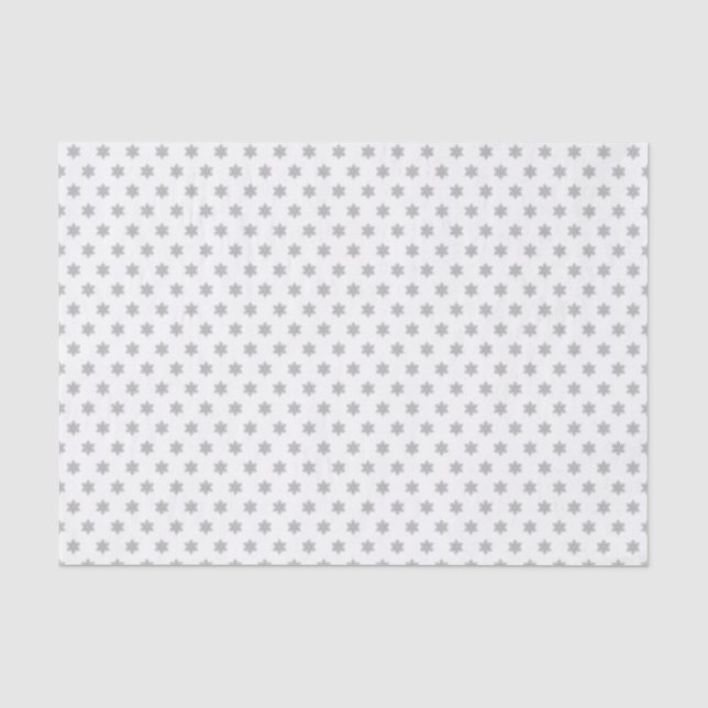 Crystal Snowflake - Seidenpapier (Vorderseite)