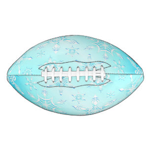 Crystal Snowflakes Pattern Football