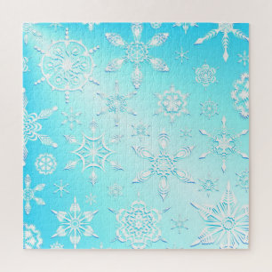 Crystal Snowflakes Pattern Puzzle