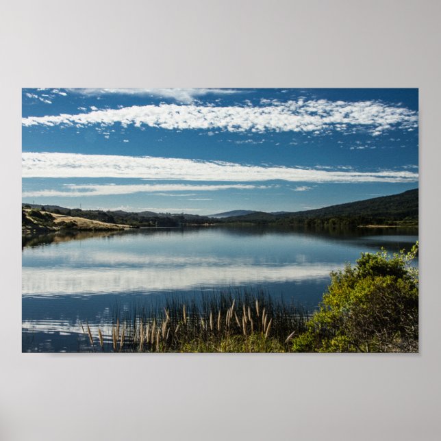 Crystal Spring Lake California Poster (Vorne)