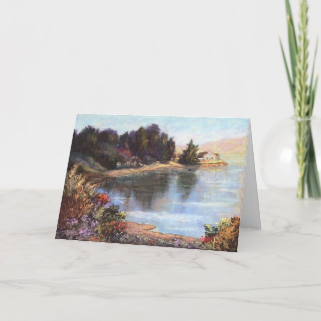 Crystal Springs Boathouse Karte (Vorderseite)