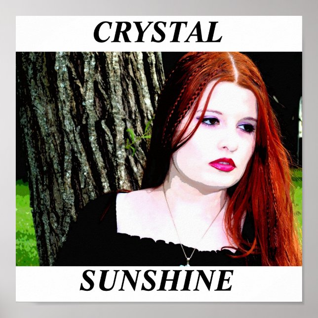 Crystal Sunshine 11x11 Poster (Vorne)