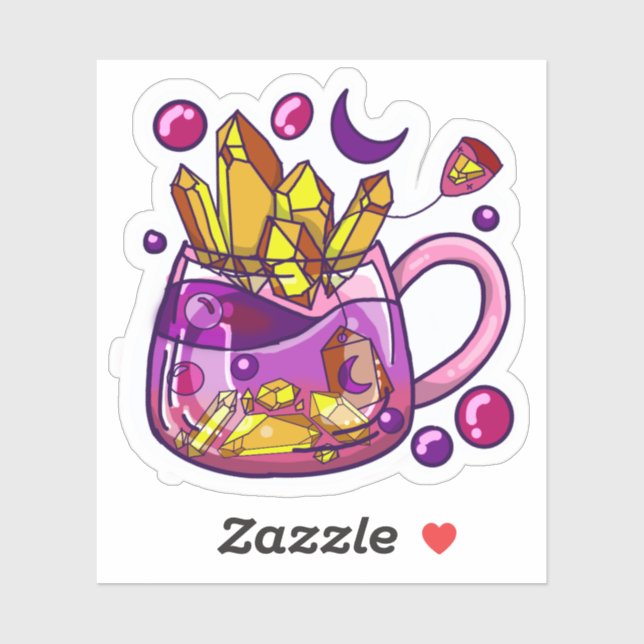 Crystal Tea Sticker (Blatt)