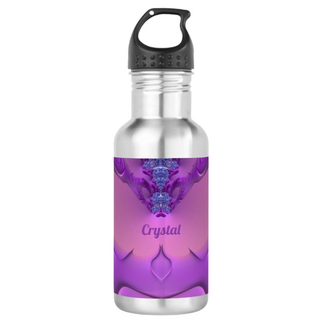 CRYSTAL ~ Wasserflasche (Vorderseite)
