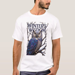 Crystalized Forest Owl T-Shirt, Premium  T-Shirt