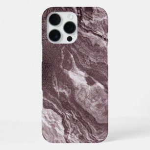 Crystalized Mauve Agate Dusty Rose Rosa Marmor iPhone 16 Pro Max Hülle