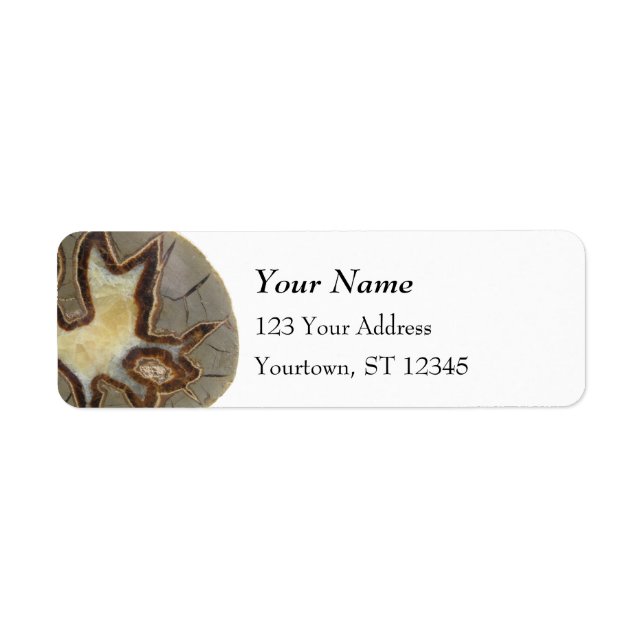 Crystallized Rock Abstract Design (Vorne)