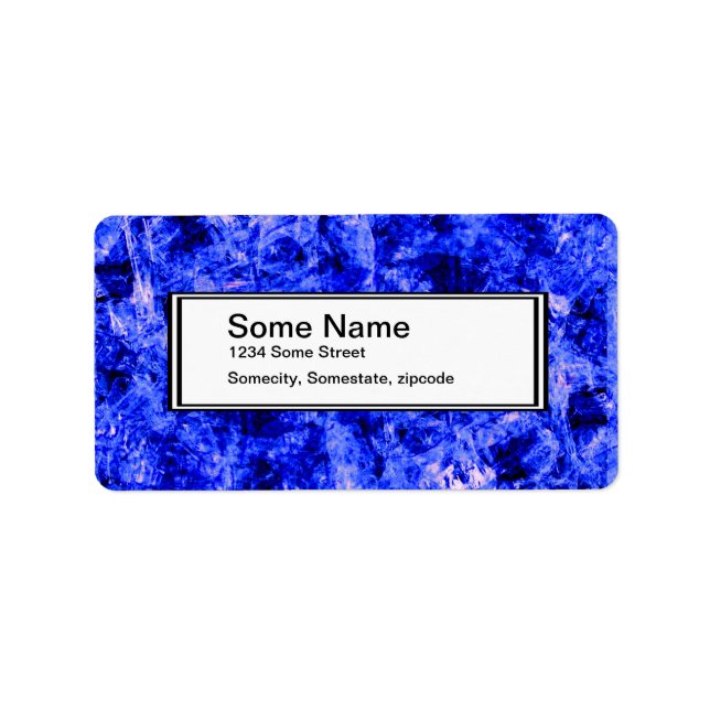 Crystallized von Kenneth Yoncich Adressaufkleber (Vorne)