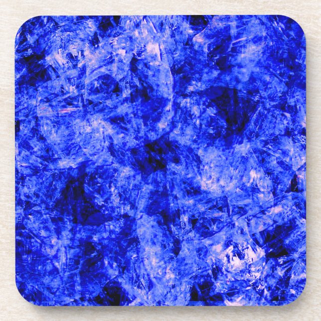 Crystallized von Kenneth Yoncich Getränkeuntersetzer (Vorderseite)