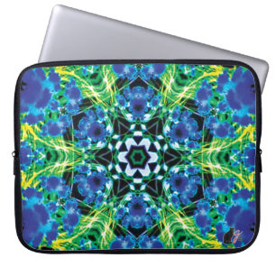 Crystalmarine Kaleidoskop 38cm Laptopschutzhülle