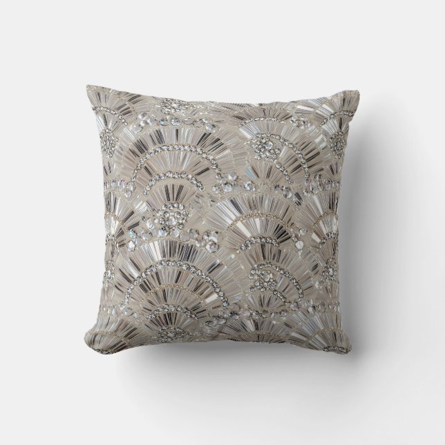 Crystals Throw Pillow Kissen (Vorderseite)