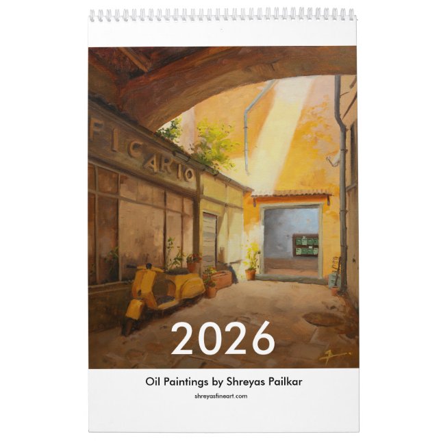 CS2-Ölgemälde-Kalender von Shreyasfineart Kalender (Titelbild)