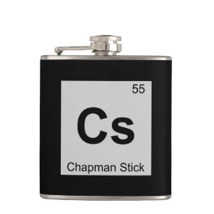 Cs - Chapman Stick Music Chemistry Periodic Table Flachmann