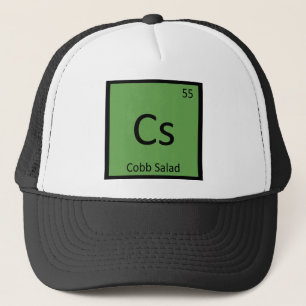 Cs - Cobb Salad Chemie Periodensystem Symbol Truckerkappe