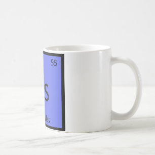 Cs - Coquilles Chemie Periodensystem-Symbol Tasse