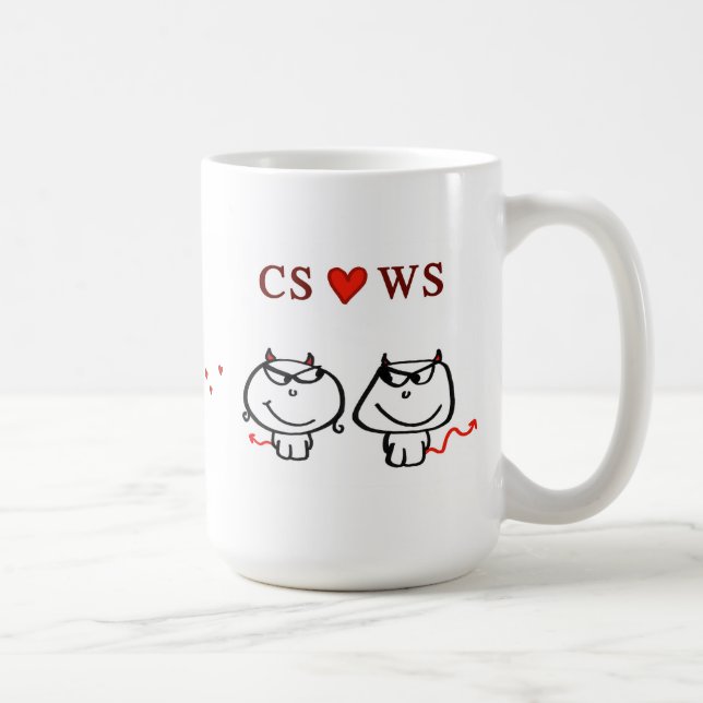 "CS-Herz WS " Tasse (Rechts)