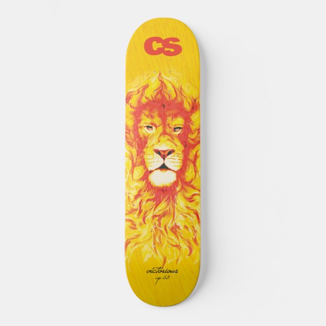 CS Lion Deck Skateboard (Vorderseite)