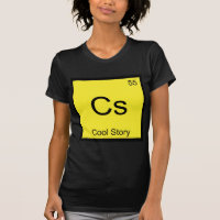 Cs - Symbol Meme-T-Shirt für coole Story Chemistry