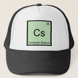 CS - Symbol-T-Shirt für Computerwissenschaften - C Truckerkappe