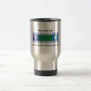 CSA personalisierte thermische Tasse mit Farblogo
