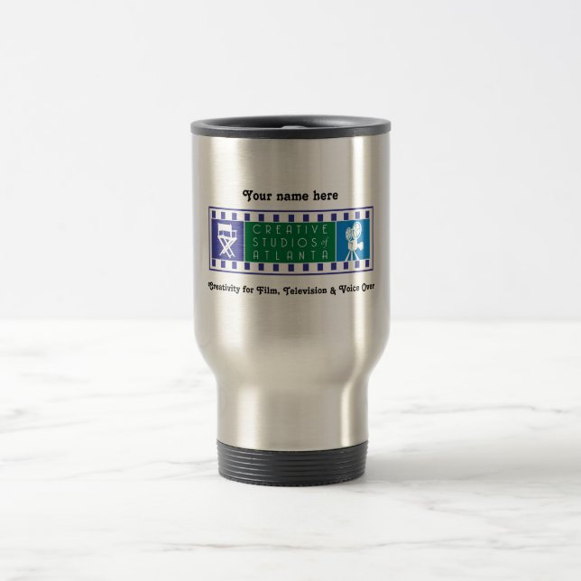 CSA personalisierte thermische Tasse mit Farblogo (Mittel)