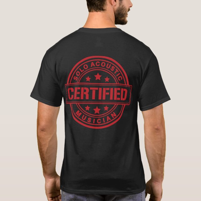 CSAM-Emblem Zurück Dunkel Wählen Sie Ihren T - Shi T-Shirt (Rückseite)