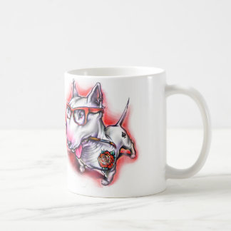 CSB Crazy Bull Terrier zerteilt Tasse