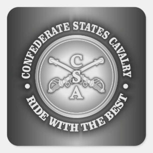 CSC - Reiten mit dem Besten Quadratischer Aufkleber