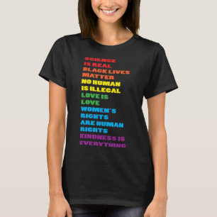 CSD LGBTQIA Parade Akzeptanz alleiniger Flaggen Li T-Shirt
