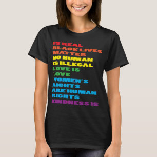 CSD LGBTQIA Parade Akzeptanz alleiniger Flaggen Li T-Shirt