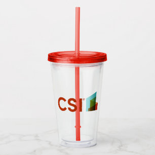 CSI Akryllische Wasserflasche Acryltrinkbecher