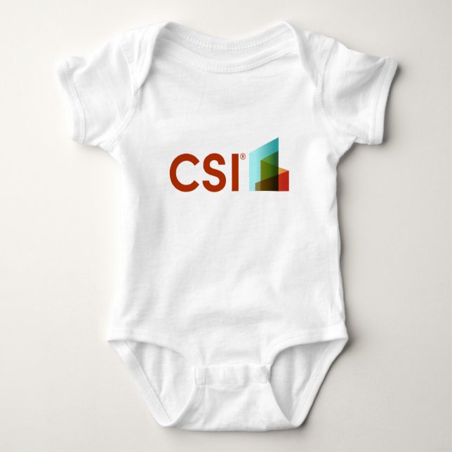 CSI Baby One-Piece Baby Strampler (Vorderseite)
