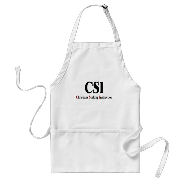 CSI Christians Schürze (Vorne)