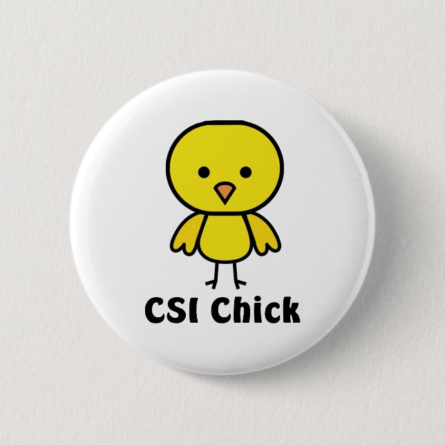 CSI-Küken Button (Vorderseite)