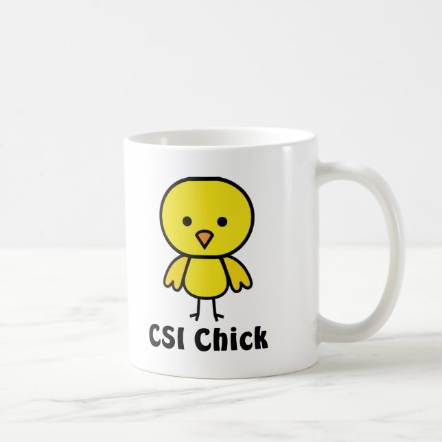 CSI-Küken Tasse (Rechts)