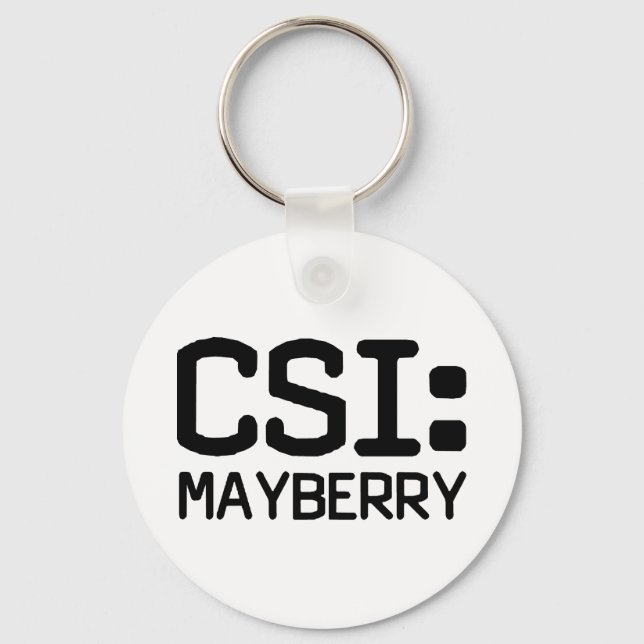 CSI Mayberry Schlüsselanhänger (Vorderseite)