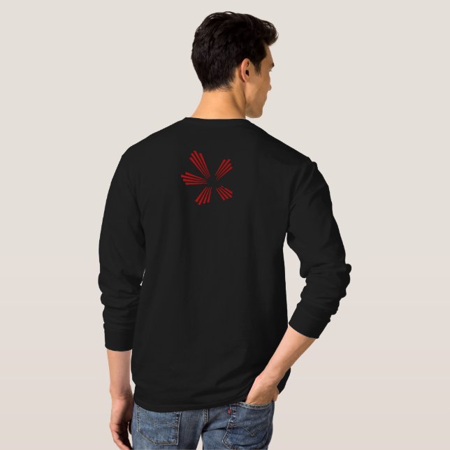 CSL St. Augustine Red Bloom Longsleeve T - Shirt (Schwarz voll)