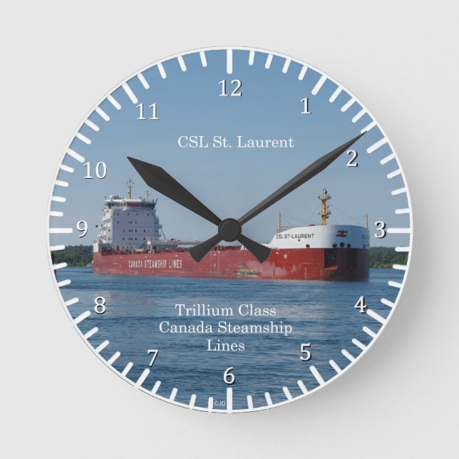 CSL St. Laurent Uhr (Vorderseite)