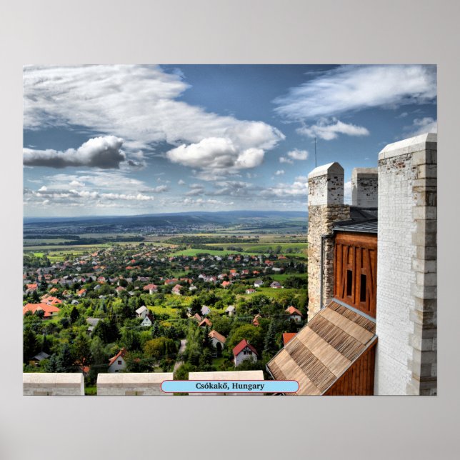 Csókakő, Ungarn Poster (Vorne)