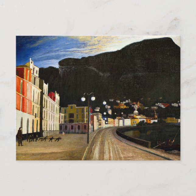 Csontvary - Fischerei in Castellammare Postkarte (Vorderseite)