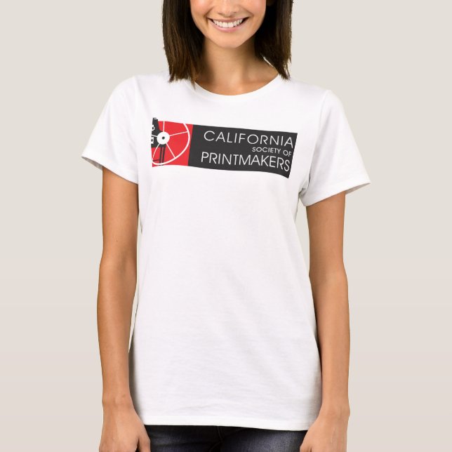 CSP-Logo für den T - Shirt von Frauen (Vorderseite)